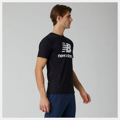 Essentials Stacked Logo Tee / New Balance Men