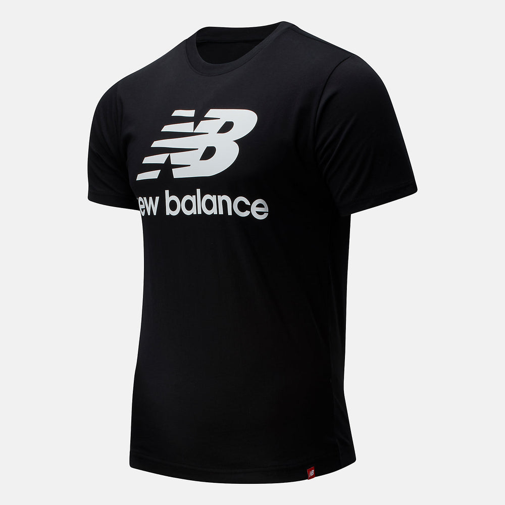 Essentials Stacked Logo Tee / New Balance Men
