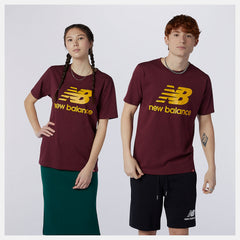 Essentials Stacked Logo Tee / New Balance Men