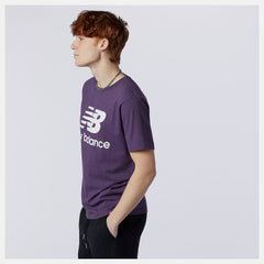 Essentials Stacked Logo Tee / New Balance Men