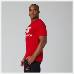 Essentials Stacked Logo Tee / New Balance Men