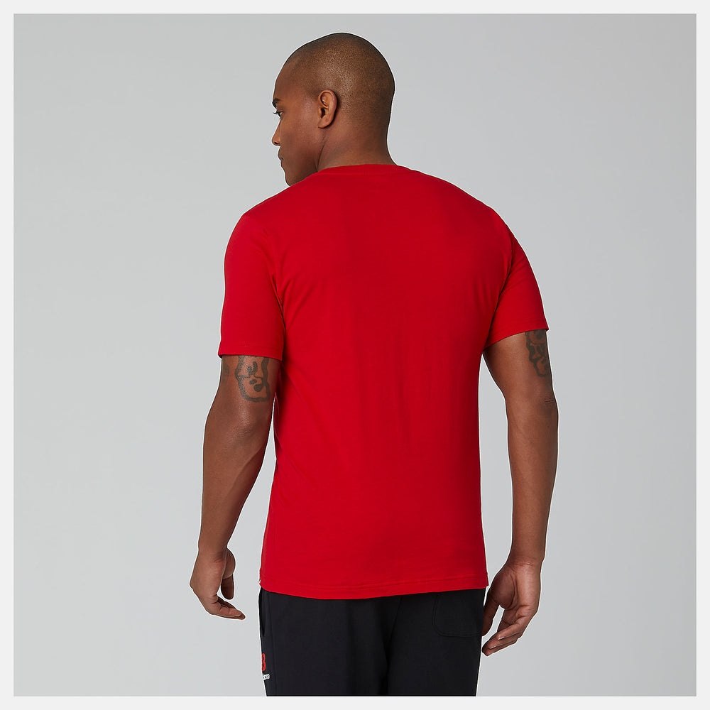 Essentials Stacked Logo Tee / New Balance Men