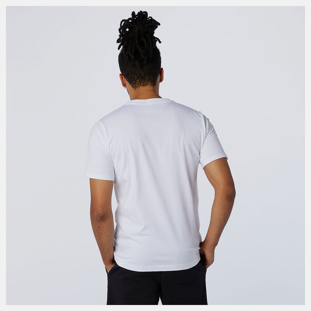 Essentials Stacked Logo Tee / New Balance Men