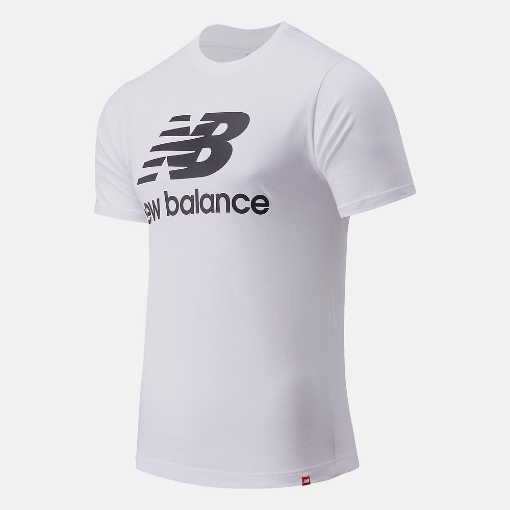 Essentials Stacked Logo Tee / New Balance Men