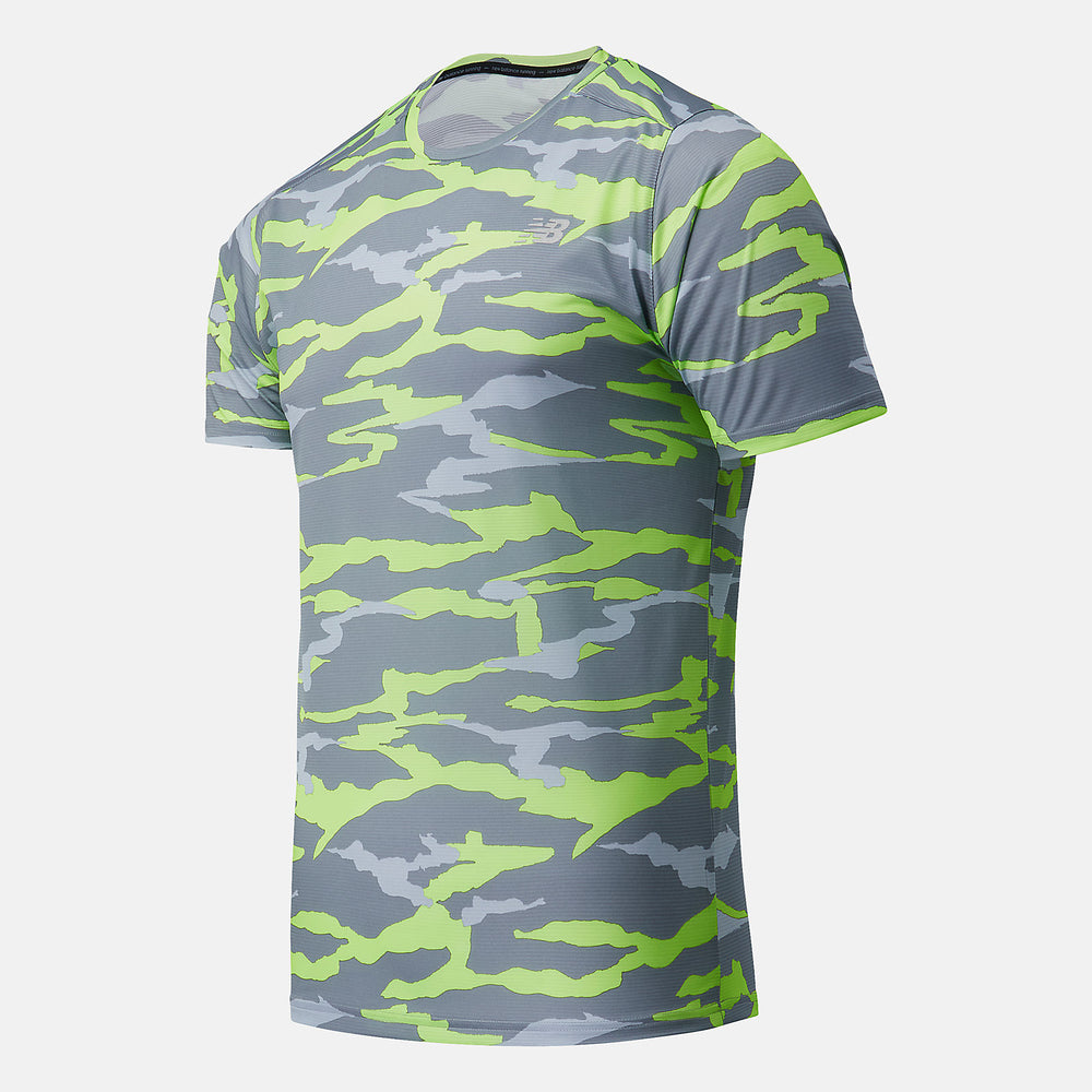 Printed Accelerate Short Sleeve / New Balance Men