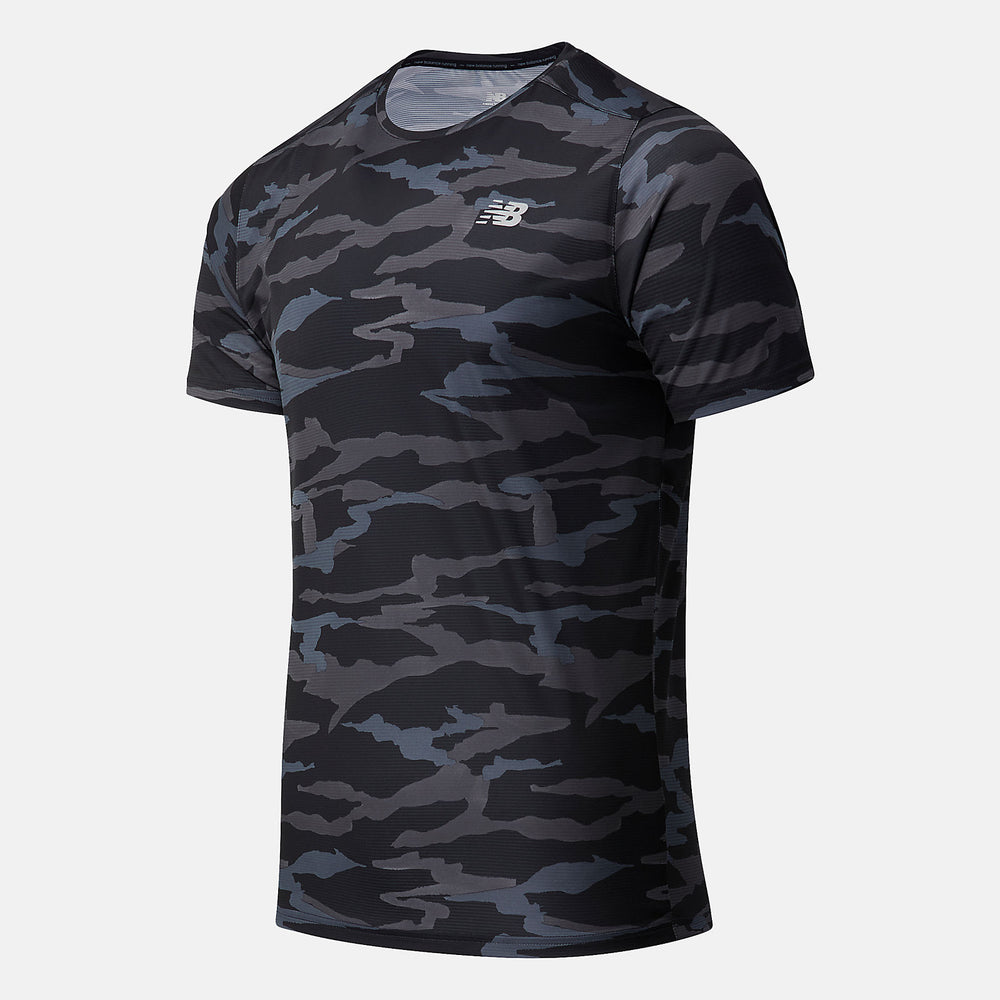 Printed Accelerate Short Sleeve / New Balance Men