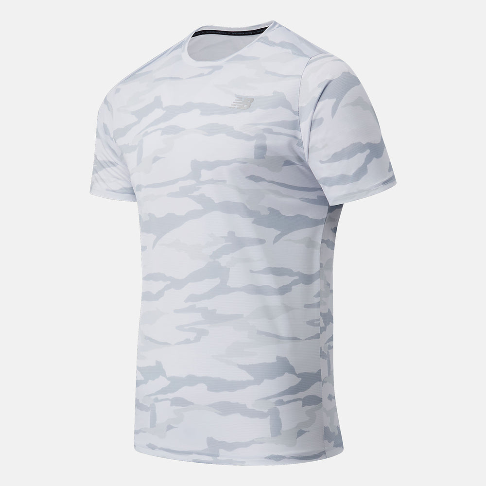 Printed Accelerate Short Sleeve / New Balance Men