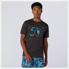 NYC Marathon Impact Run Short Sleeve / New Balance Men