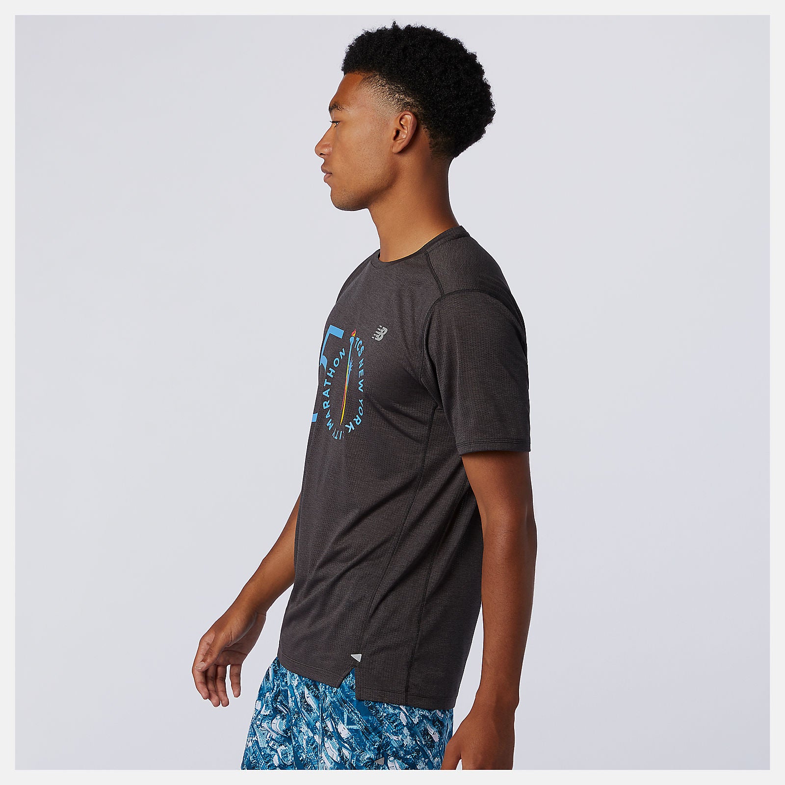 NYC Marathon Impact Run Short Sleeve / New Balance Men