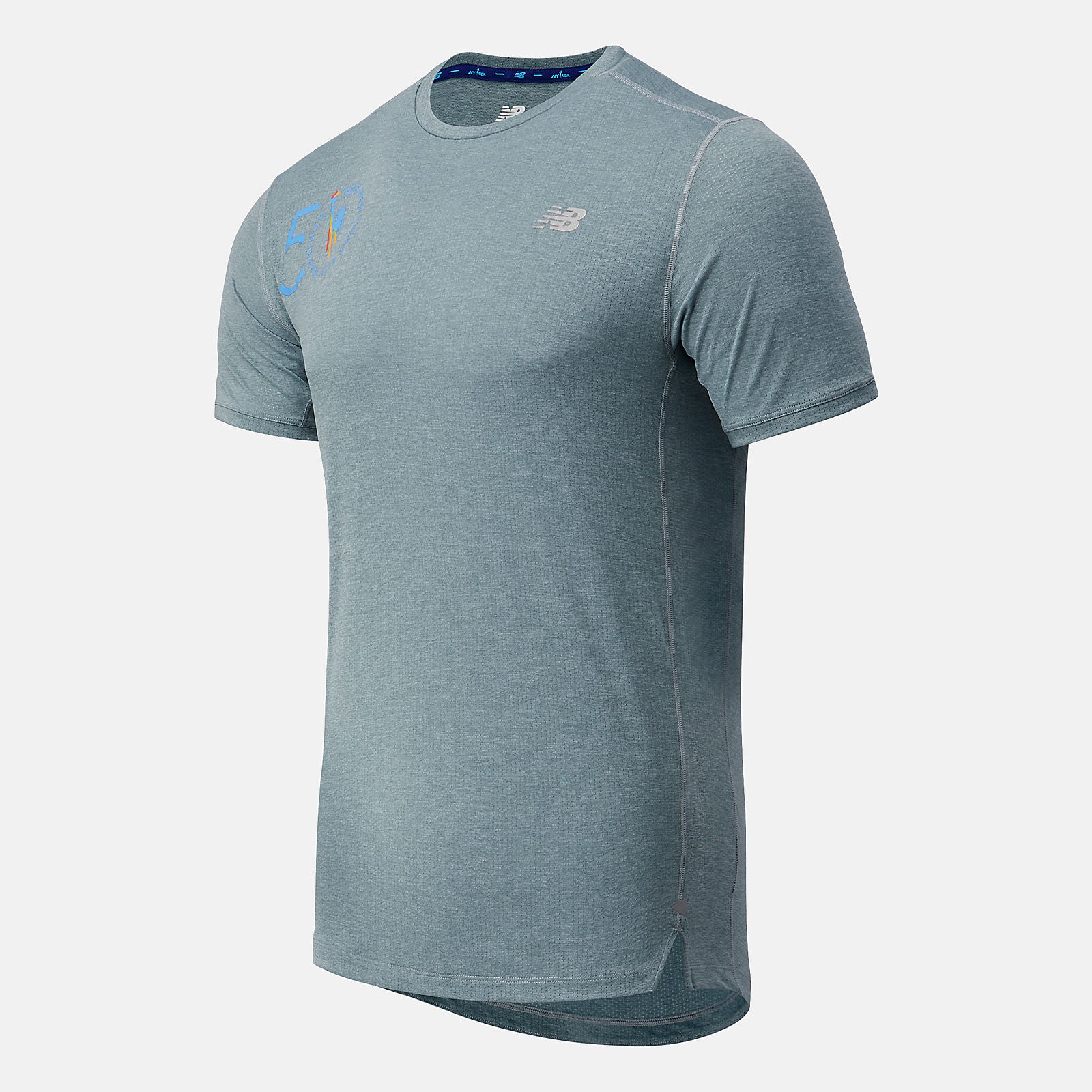 NYC Marathon Impact Run Short Sleeve / New Balance Men