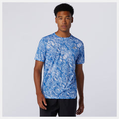NYC Marathon Printed Impact Run Short Sleeve / New Balance Men