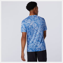 NYC Marathon Printed Impact Run Short Sleeve / New Balance Men