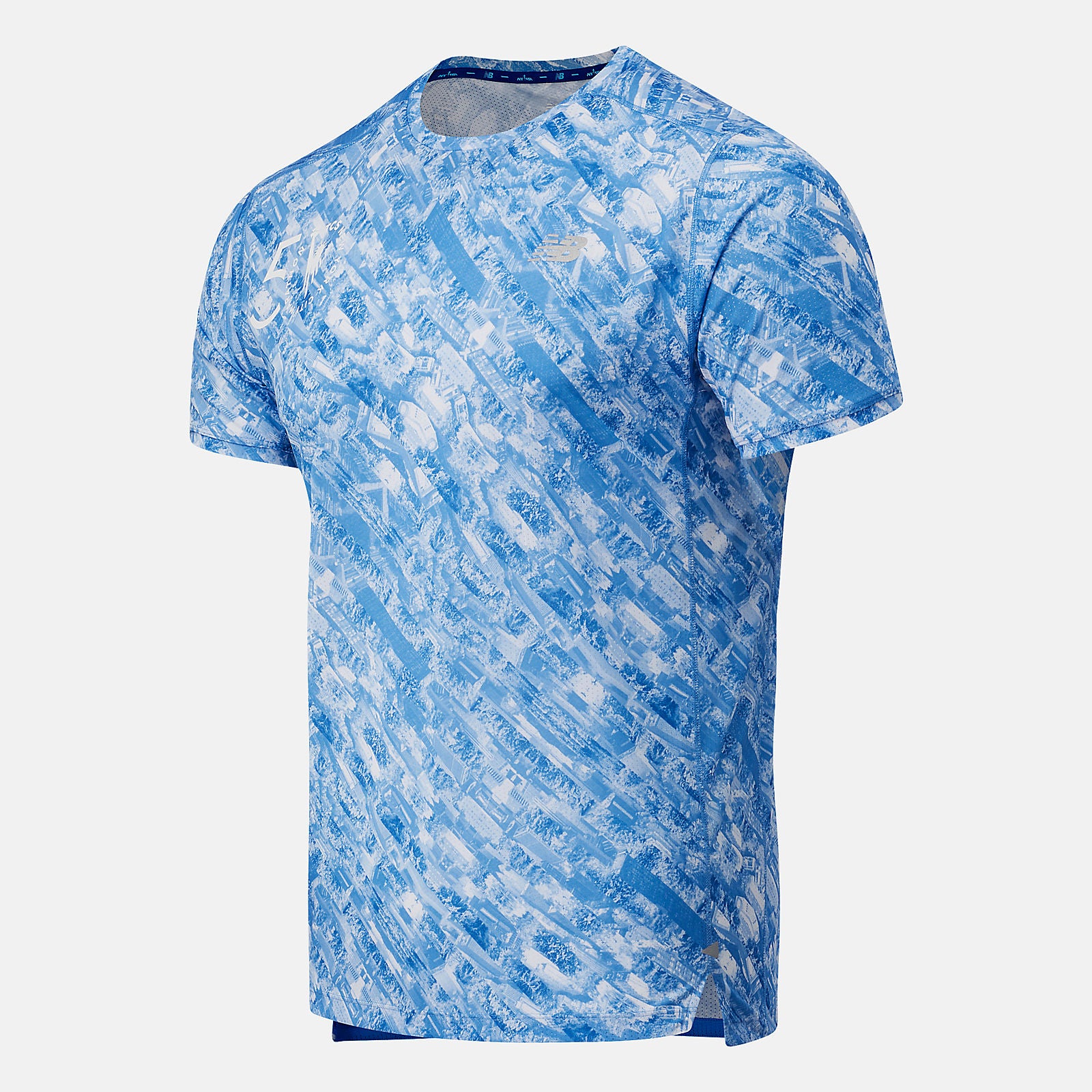 NYC Marathon Printed Impact Run Short Sleeve / New Balance Men