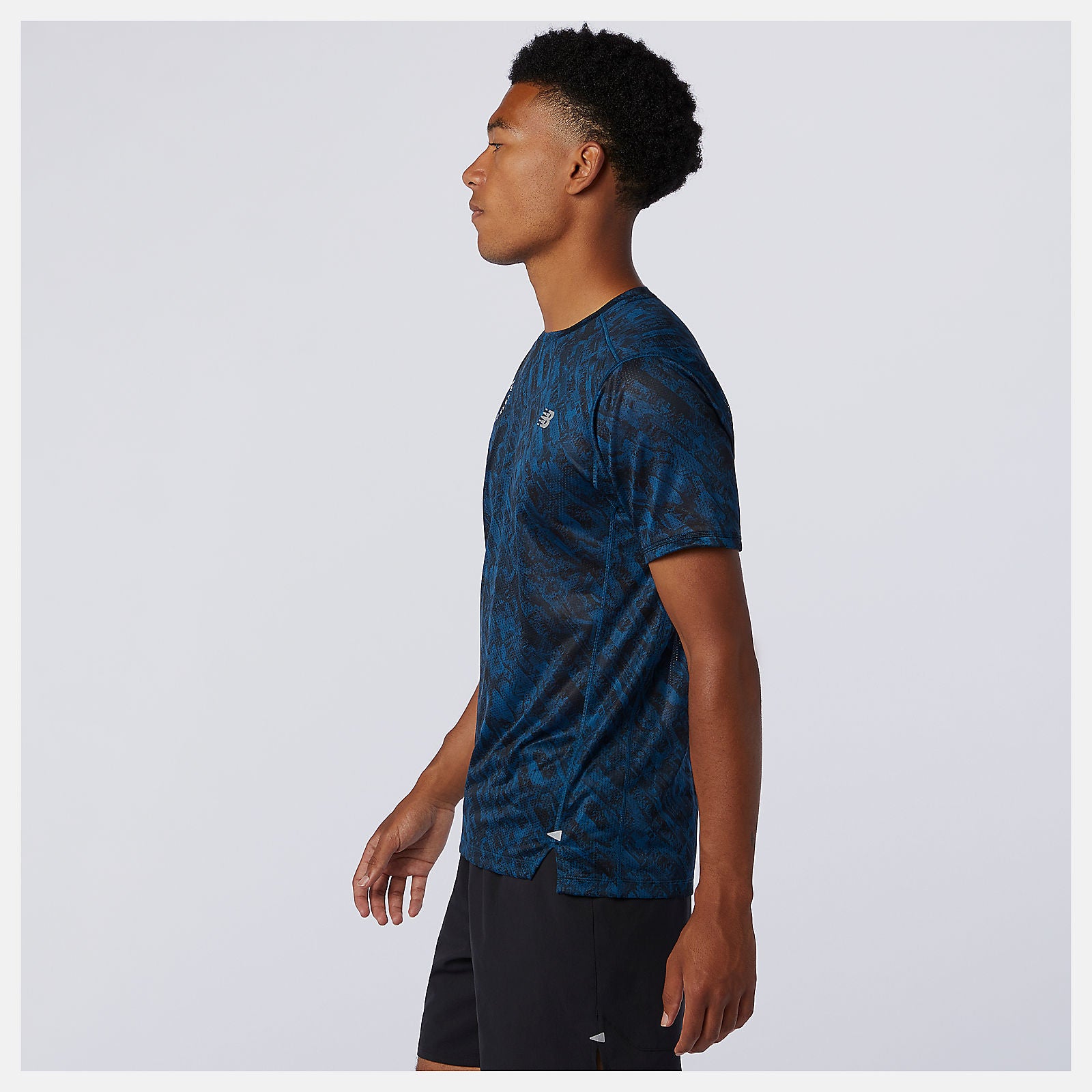 NYC Marathon Printed Impact Run Short Sleeve / New Balance Men