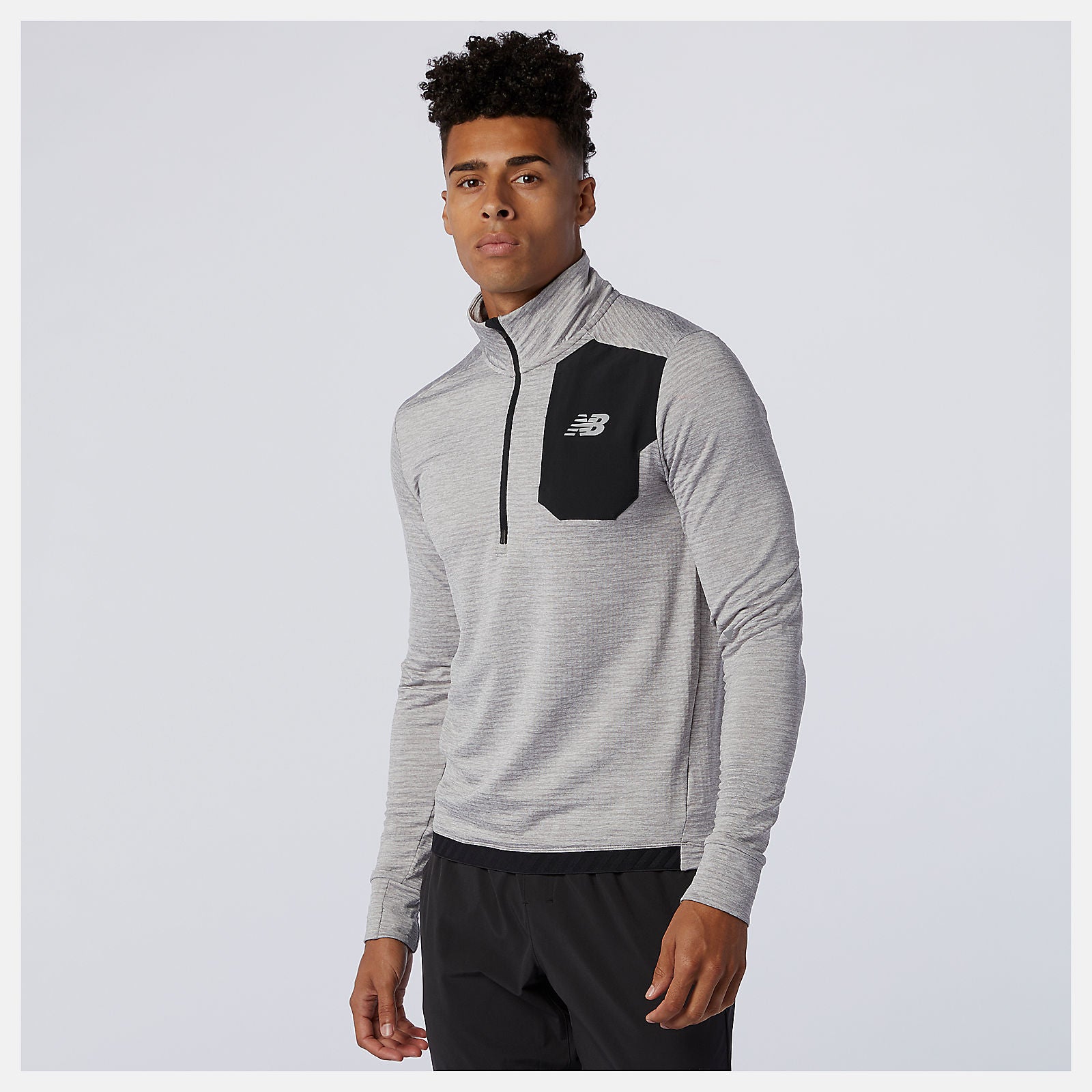 NB Heat Grid Half Zip / New Balance Men