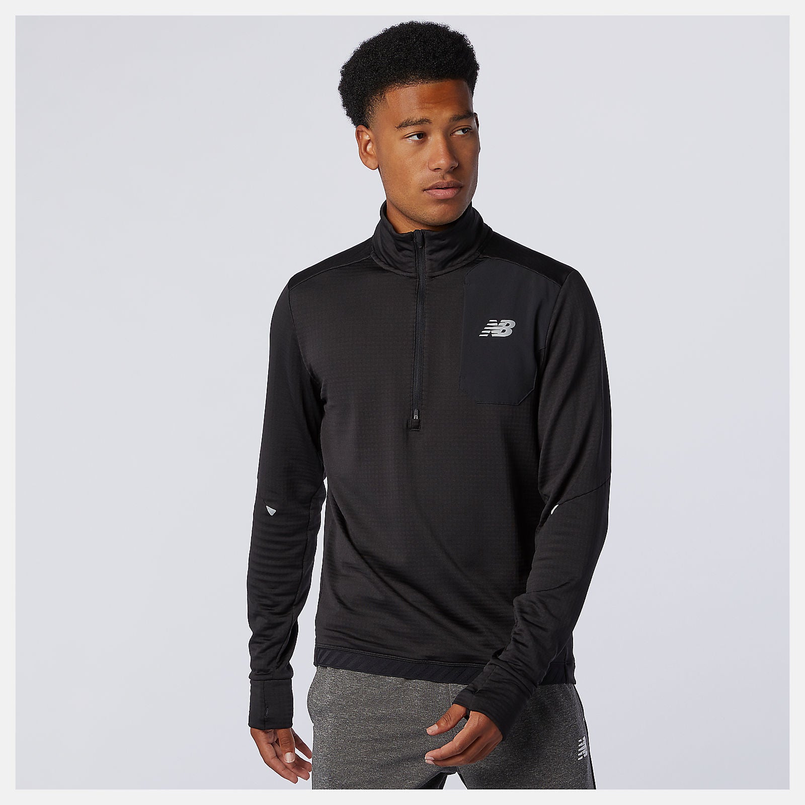 NB Heat Grid Half Zip / New Balance Men