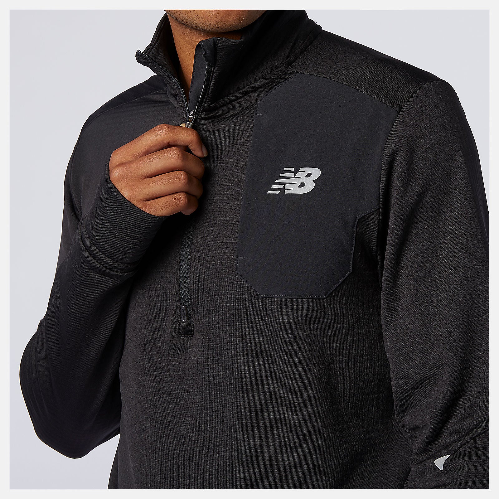 NB Heat Grid Half Zip / New Balance Men