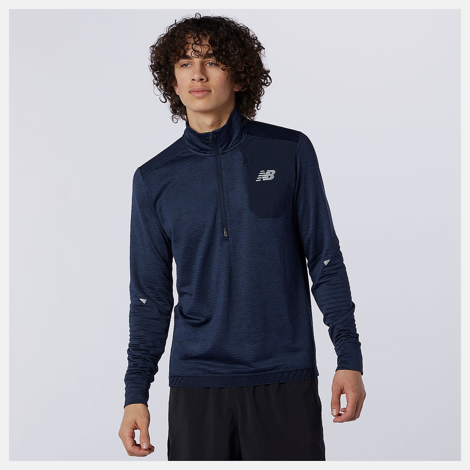 NB Heat Grid Half Zip / New Balance Men