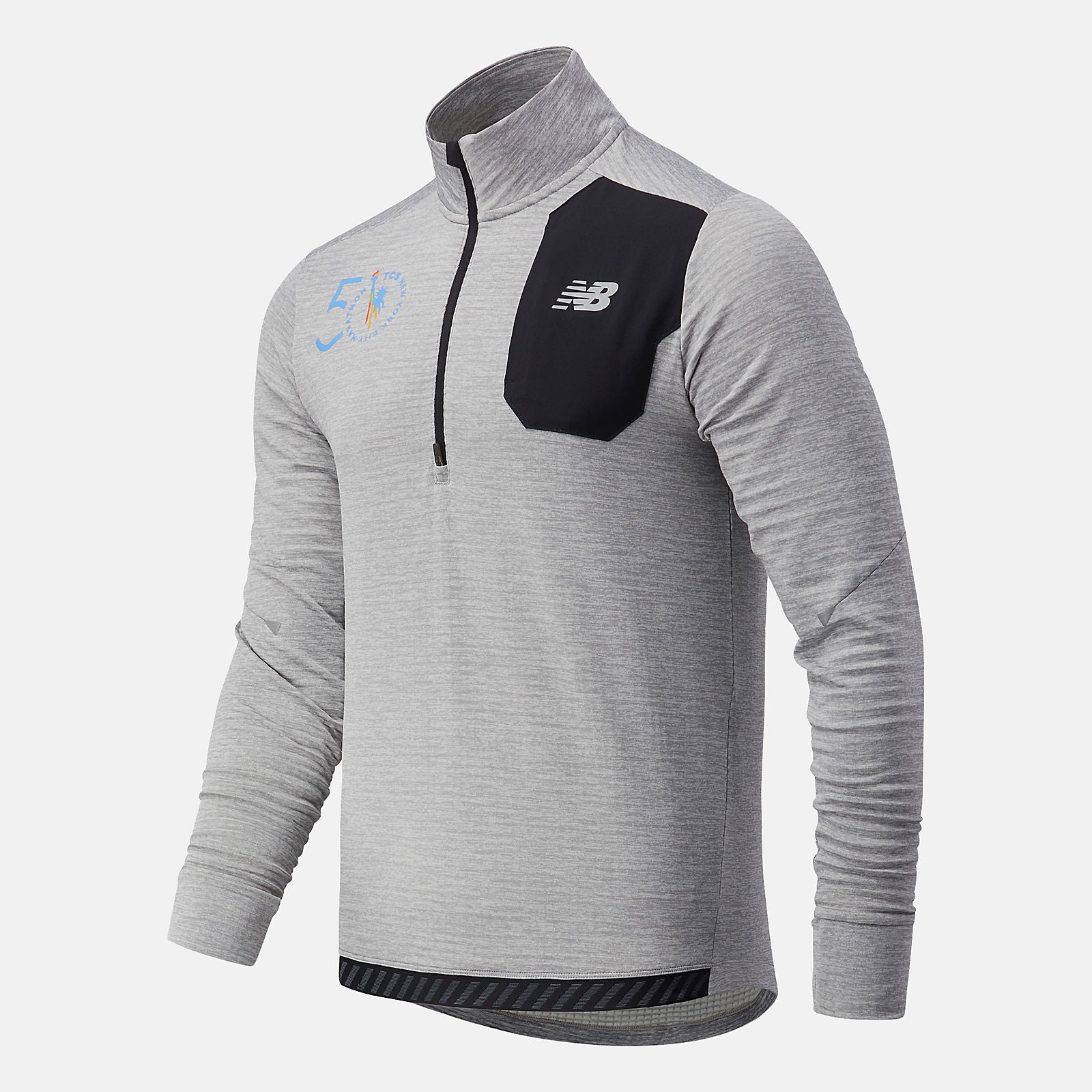 NYC Marathon Impact Run Grid Back Half Zip / New Balance Men