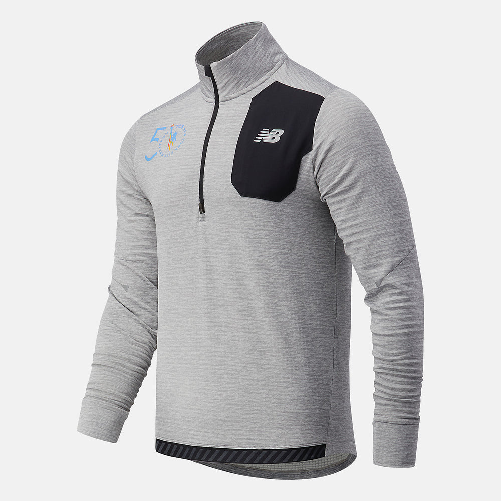 NYC Marathon Impact Run Grid Back Half Zip / New Balance Men