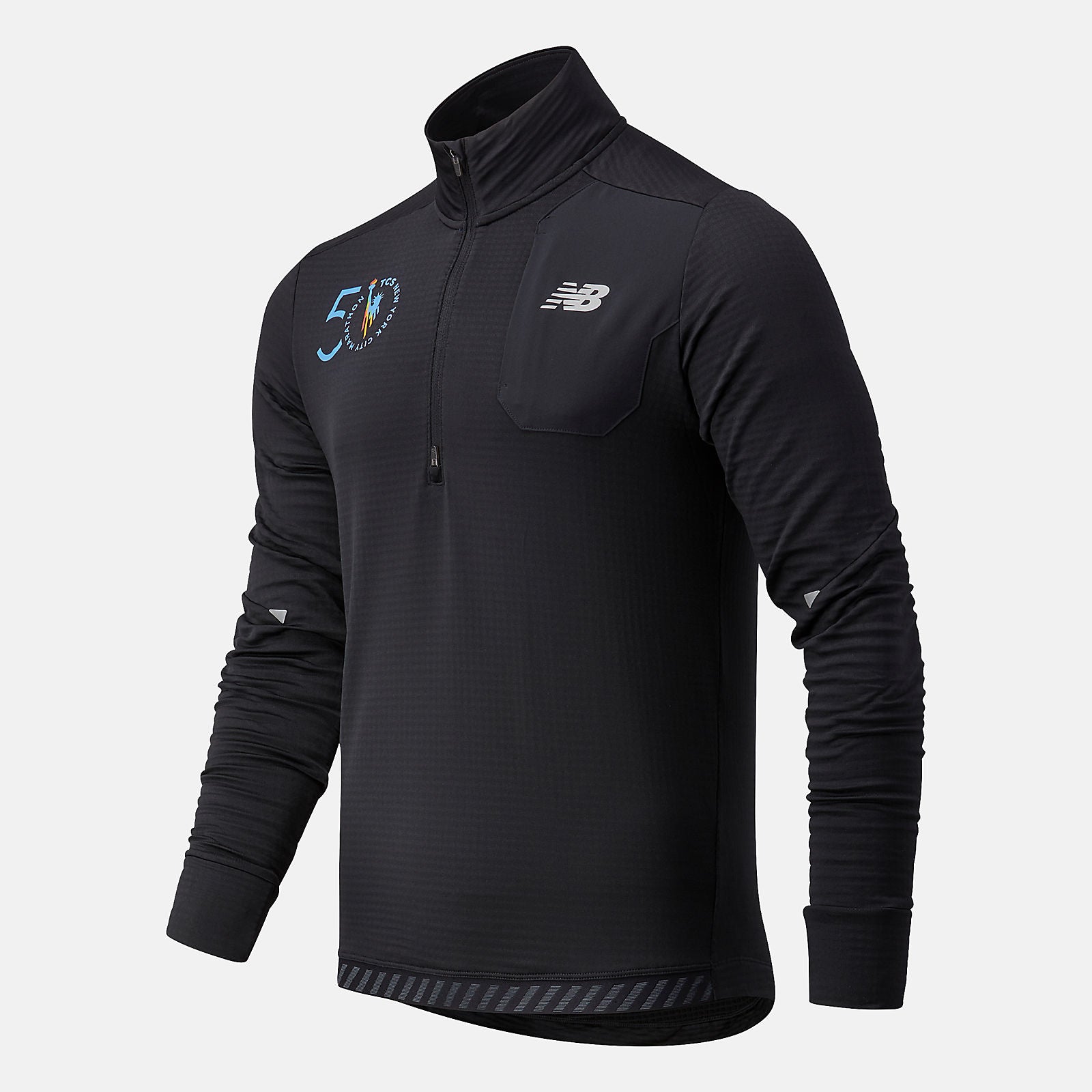 NYC Marathon Impact Run Grid Back Half Zip / New Balance Men