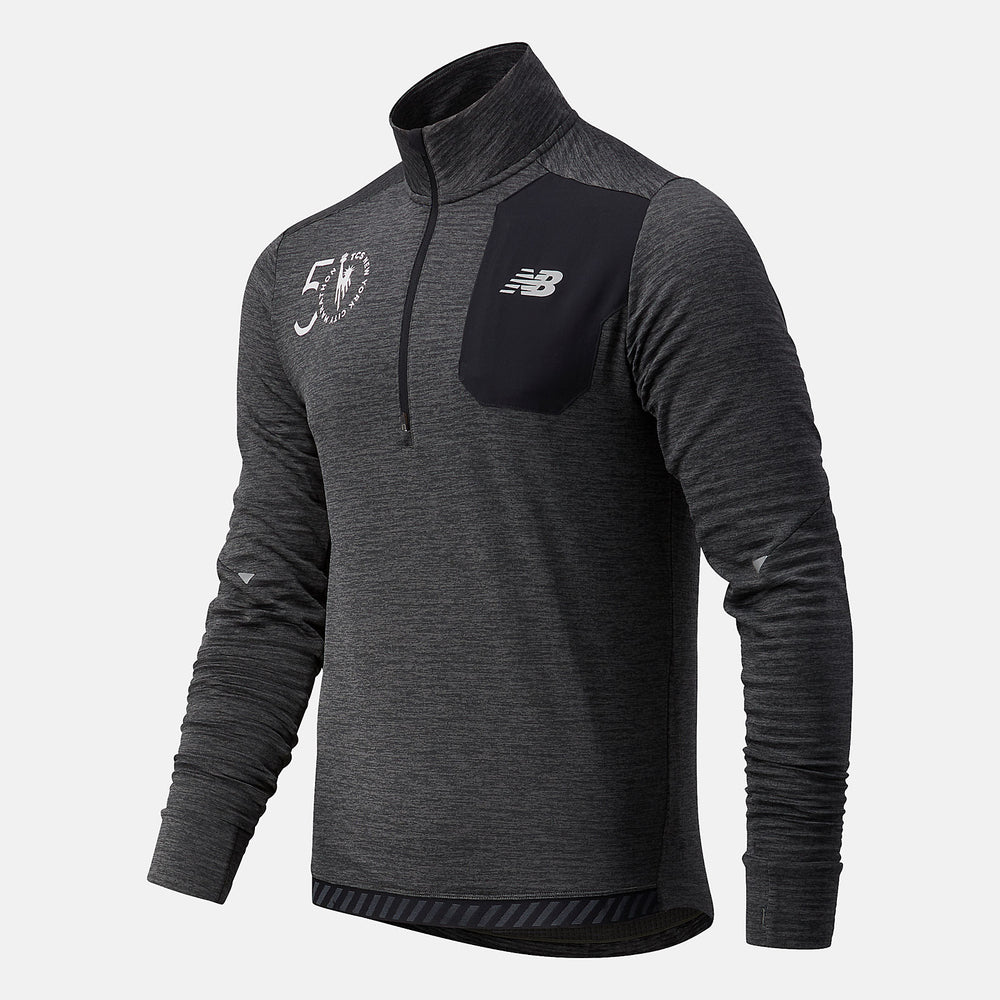 NYC Marathon Impact Run Grid Back Half Zip / New Balance Men