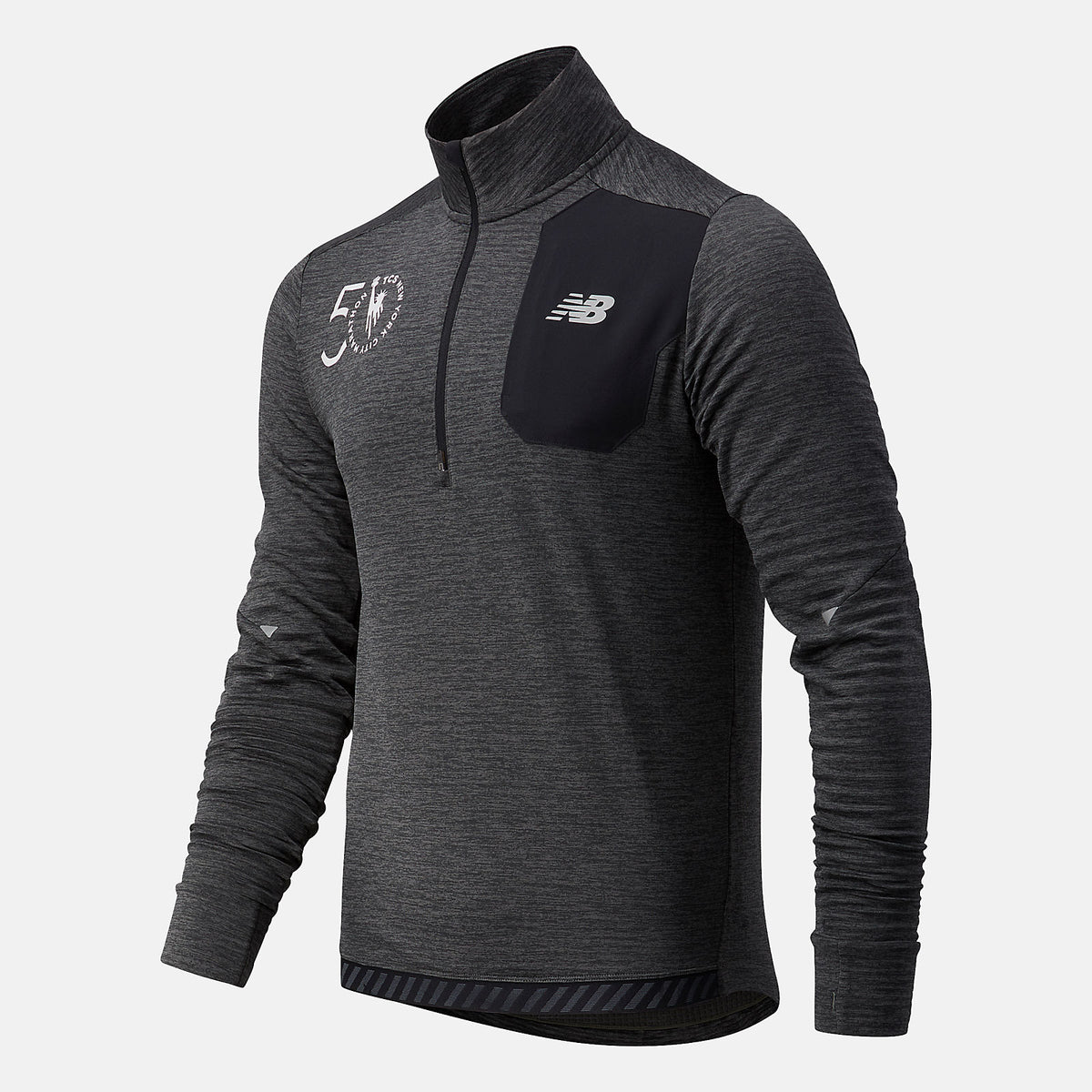 NYC Marathon Impact Run Grid Back Half Zip / New Balance Men