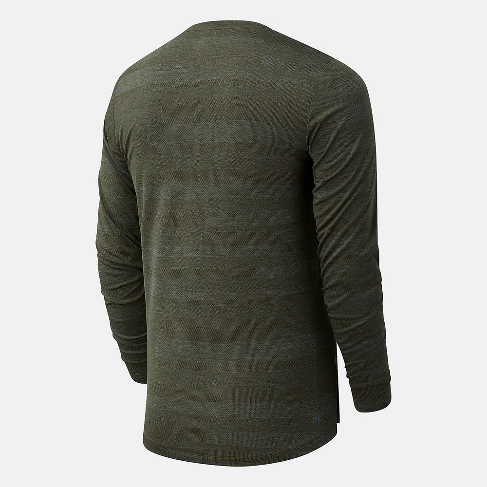 NYC Marathon Q Speed Fuel Jacquard Long Sleeve / New Balance Men