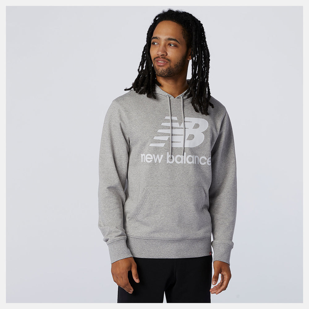 NB Essentials Stacked Logo Po Hoodie / New Balance Men