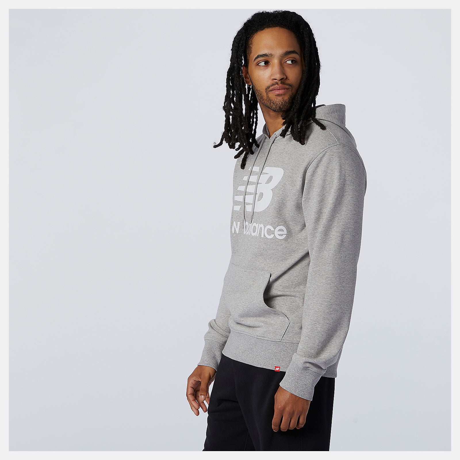 NB Essentials Stacked Logo Po Hoodie / New Balance Men