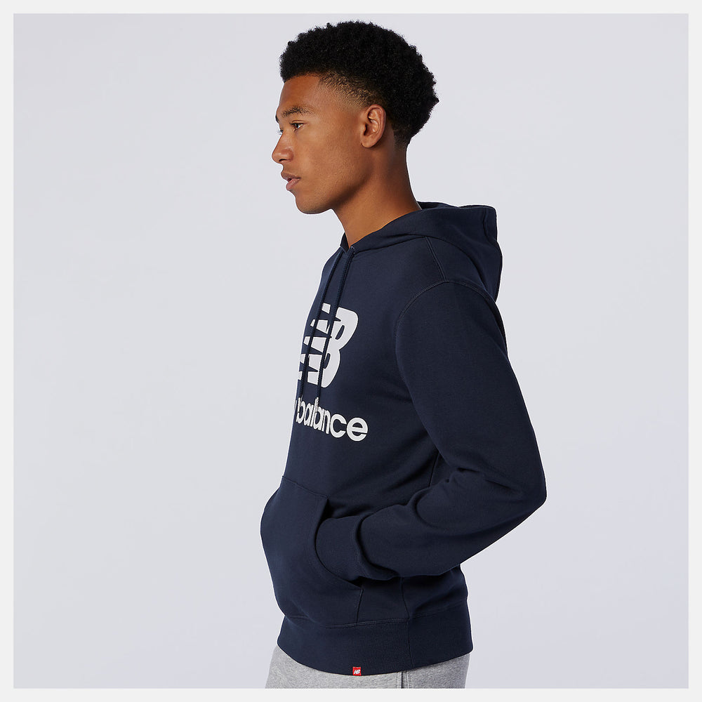 NB Essentials Stacked Logo Po Hoodie / New Balance Men
