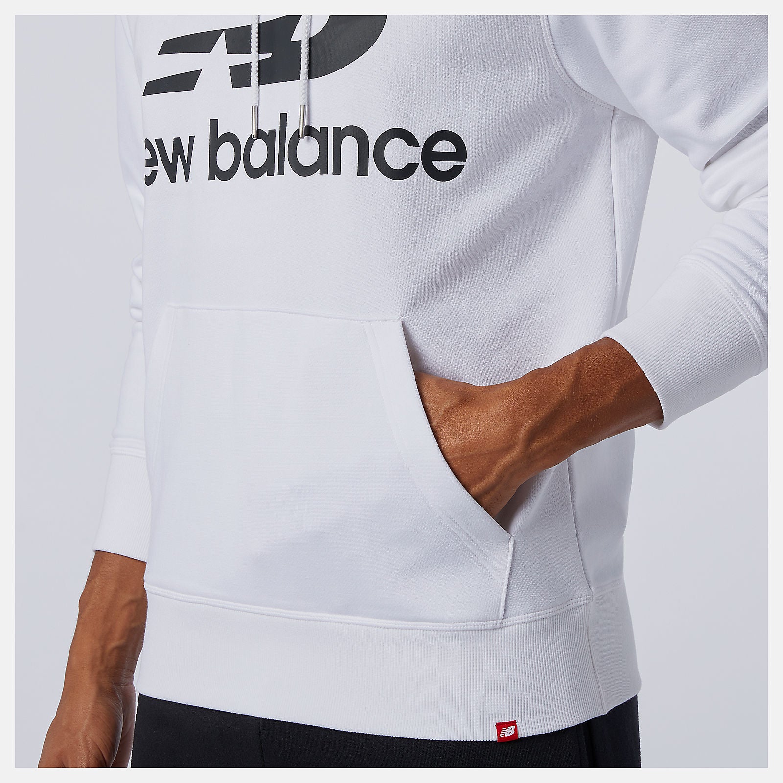 NB Essentials Stacked Logo Po Hoodie / New Balance Men