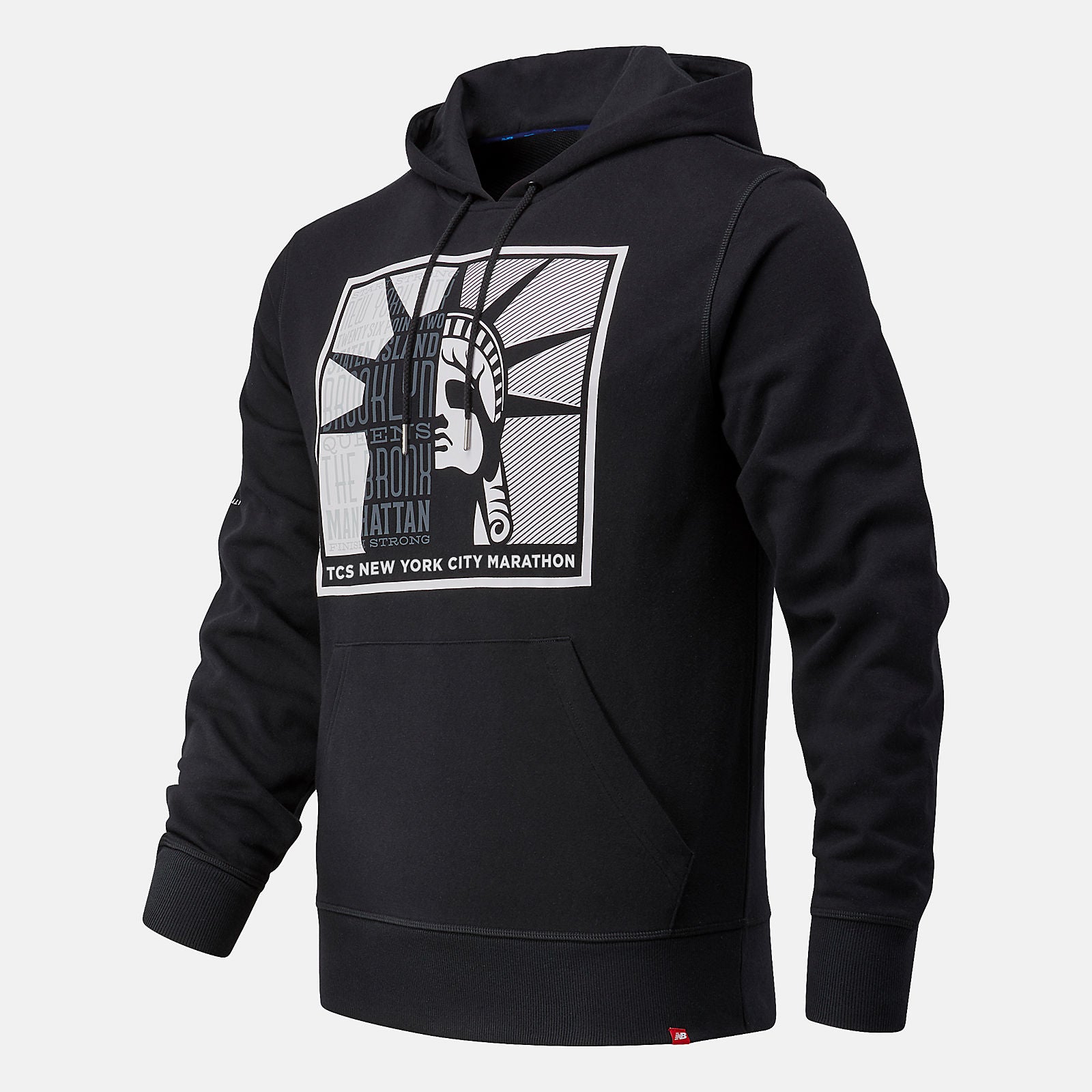 NYC Marathon Essentials Stacked Logo Po Hoodie / New Balance Men