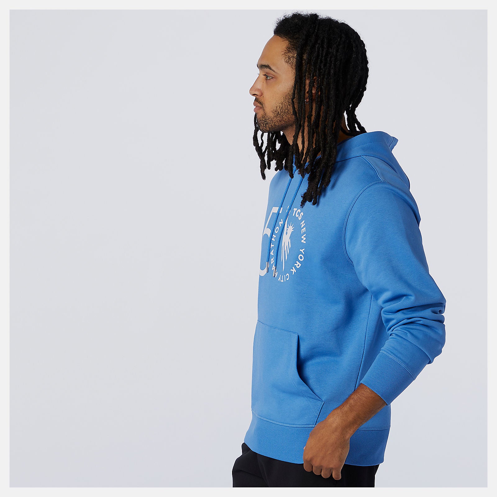 NYC Marathon Essentials Stacked Logo Po Hoodie / New Balance Men