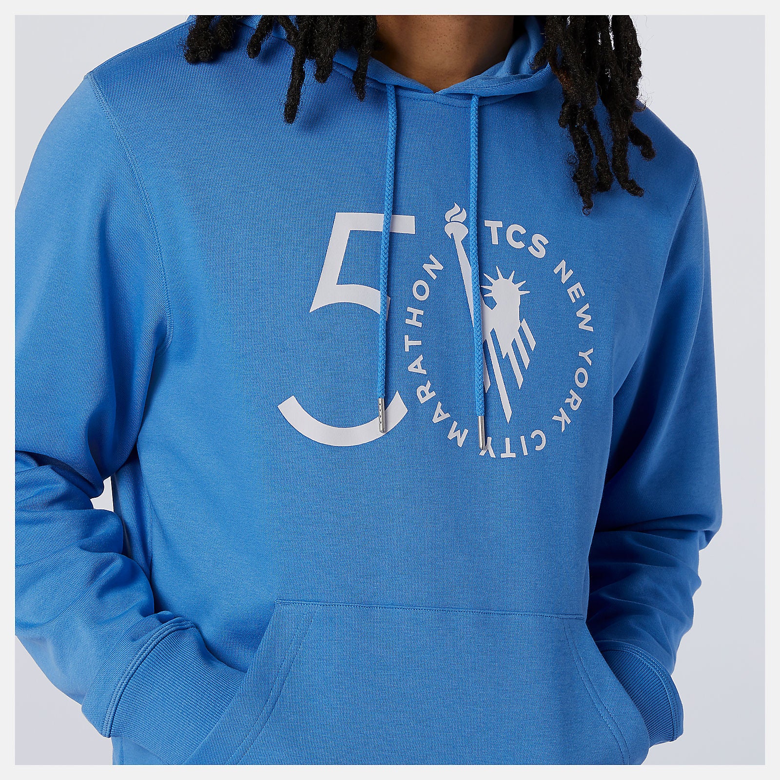 NYC Marathon Essentials Stacked Logo Po Hoodie / New Balance Men