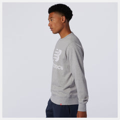 NB Essentials Stacked Logo Crew / New Balance Men