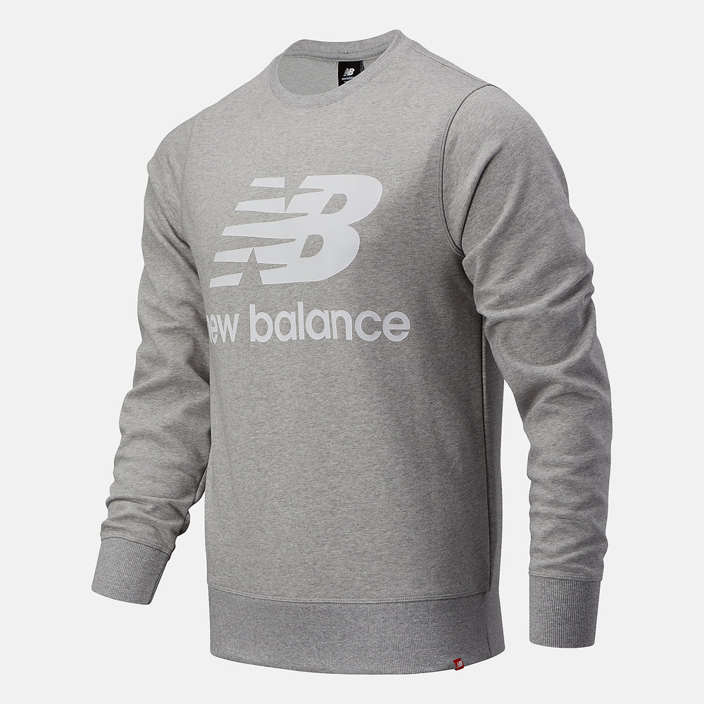 NB Essentials Stacked Logo Crew / New Balance Men
