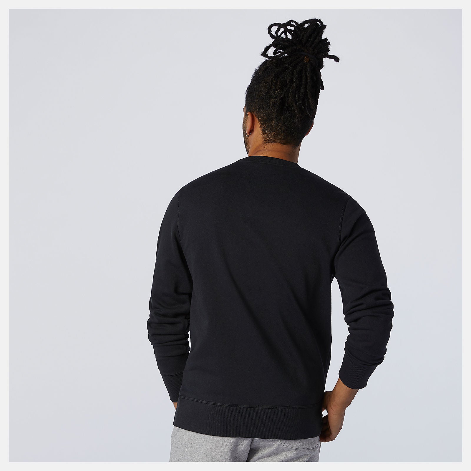 NB Essentials Stacked Logo Crew / New Balance Men