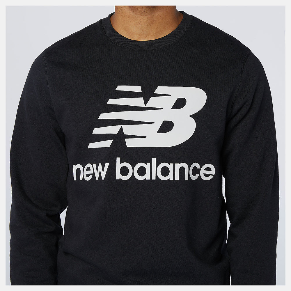 NB Essentials Stacked Logo Crew / New Balance Men