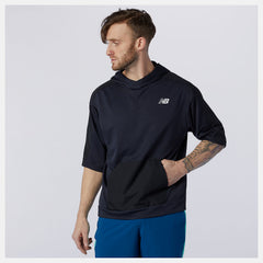 Tenacity Lightweight Knit Short Sleeve Hoodie / New Balance Men