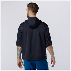 Tenacity Lightweight Knit Short Sleeve Hoodie / New Balance Men