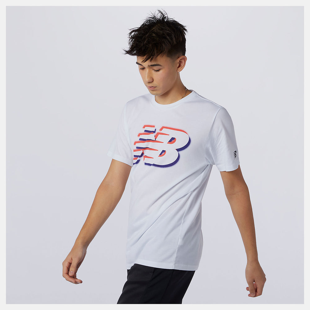 Graphic Heathertech Tee / New Balance Men