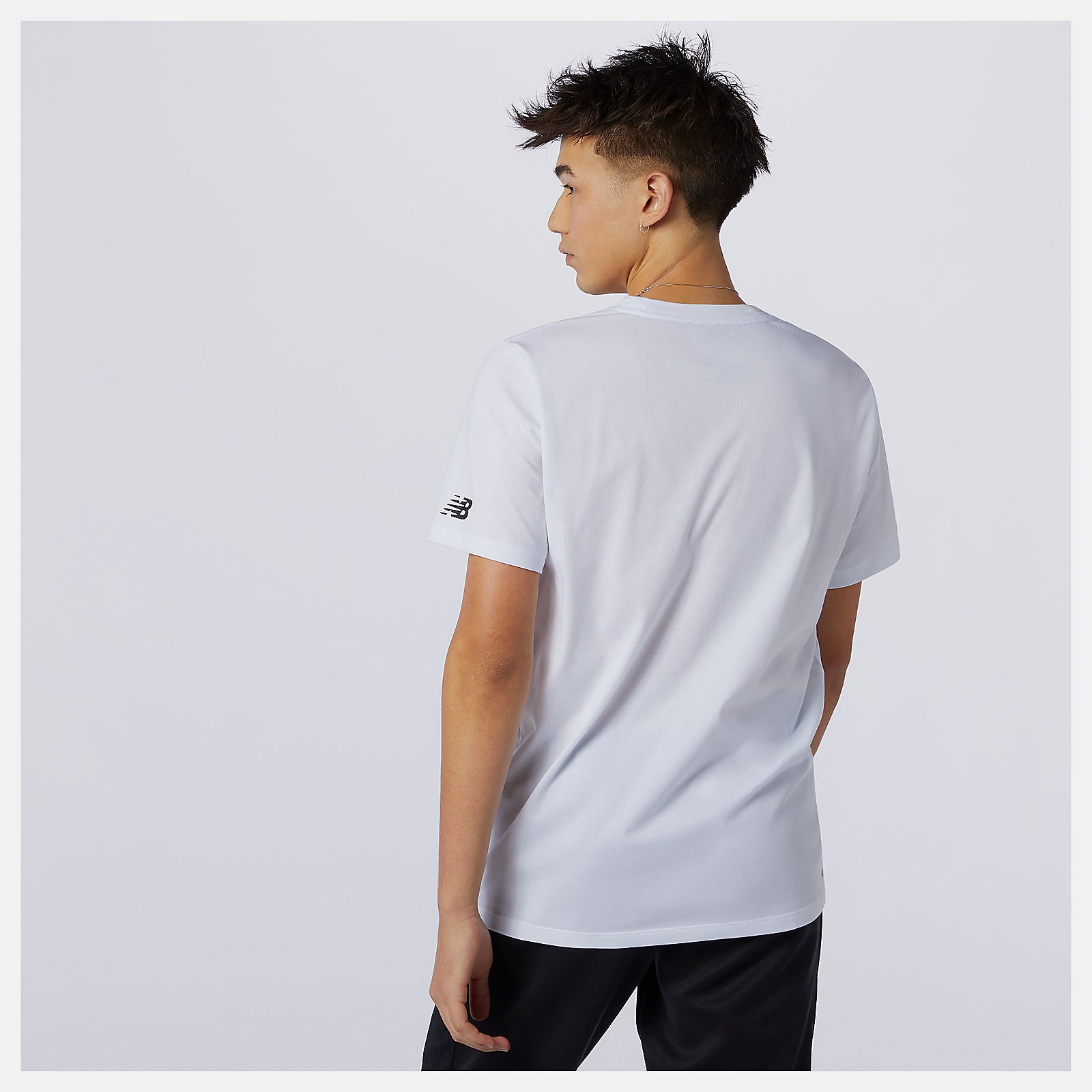 Graphic Heathertech Tee / New Balance Men