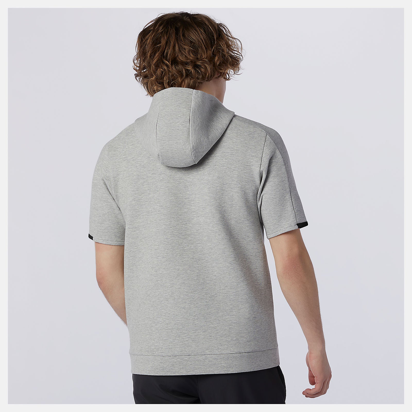 Fortitech Fleece Short Sleeve Hoodie / New Balance Men