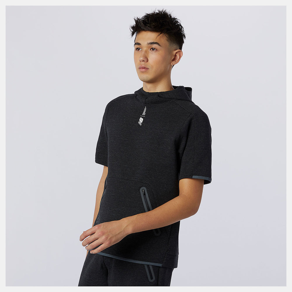 Fortitech Fleece Short Sleeve Hoodie / New Balance Men