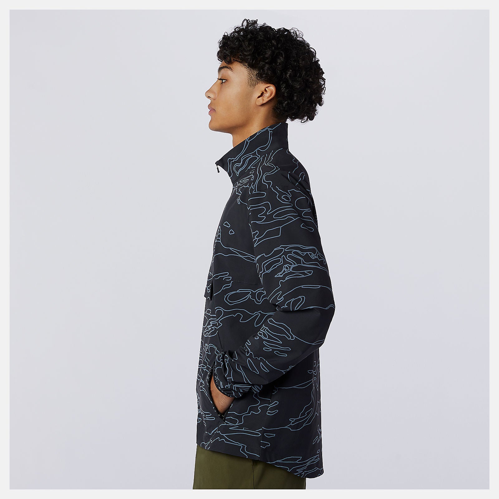 Fortitech Printed Woven Pullover / New Balance Men