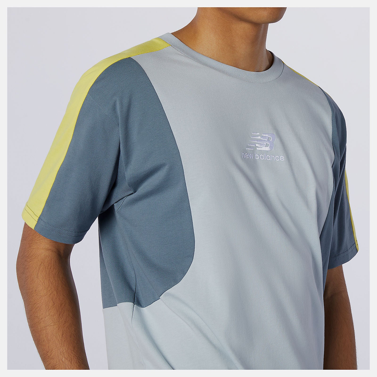 NB Athletics Color Block Tee / New Balance Men