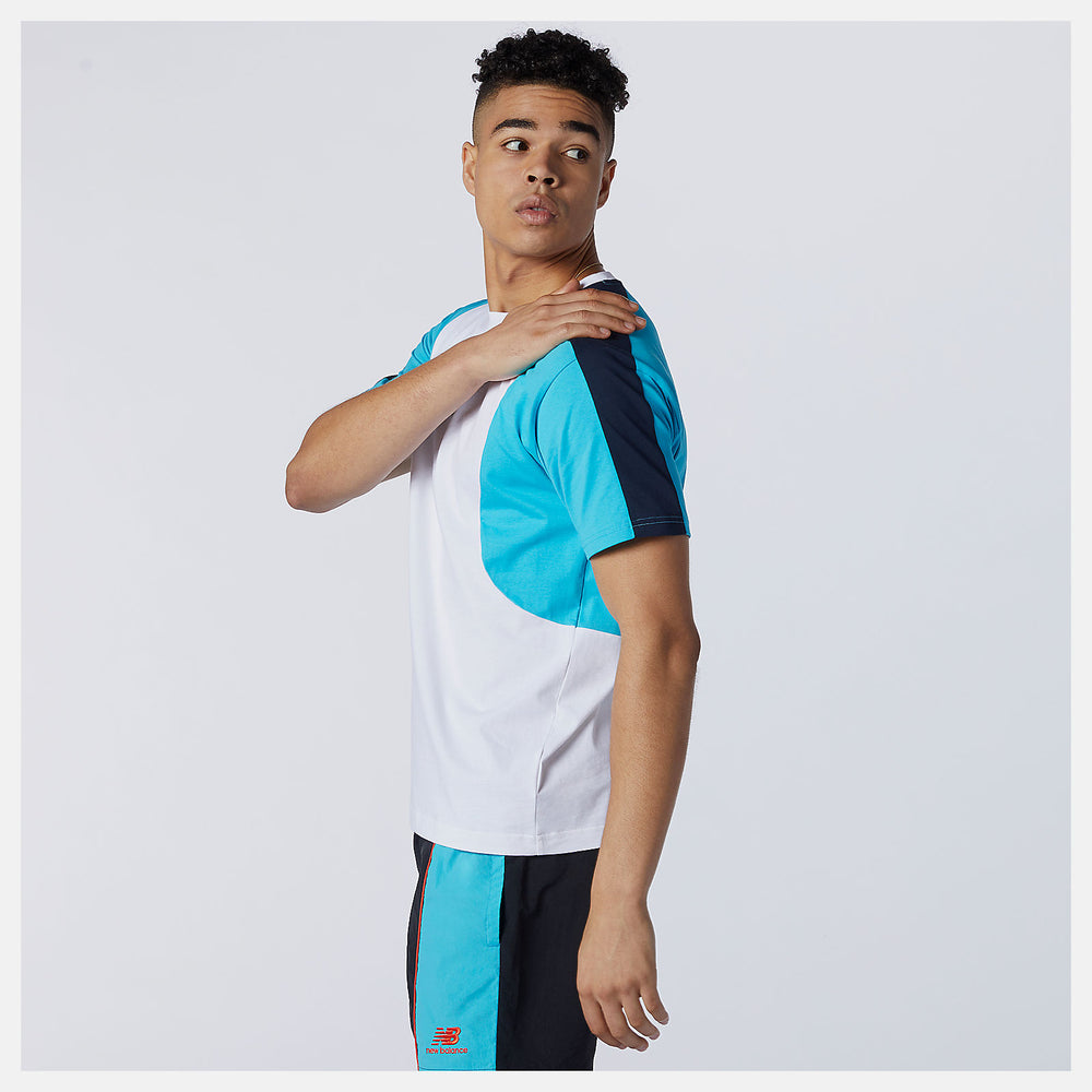 NB Athletics Color Block Tee / New Balance Men