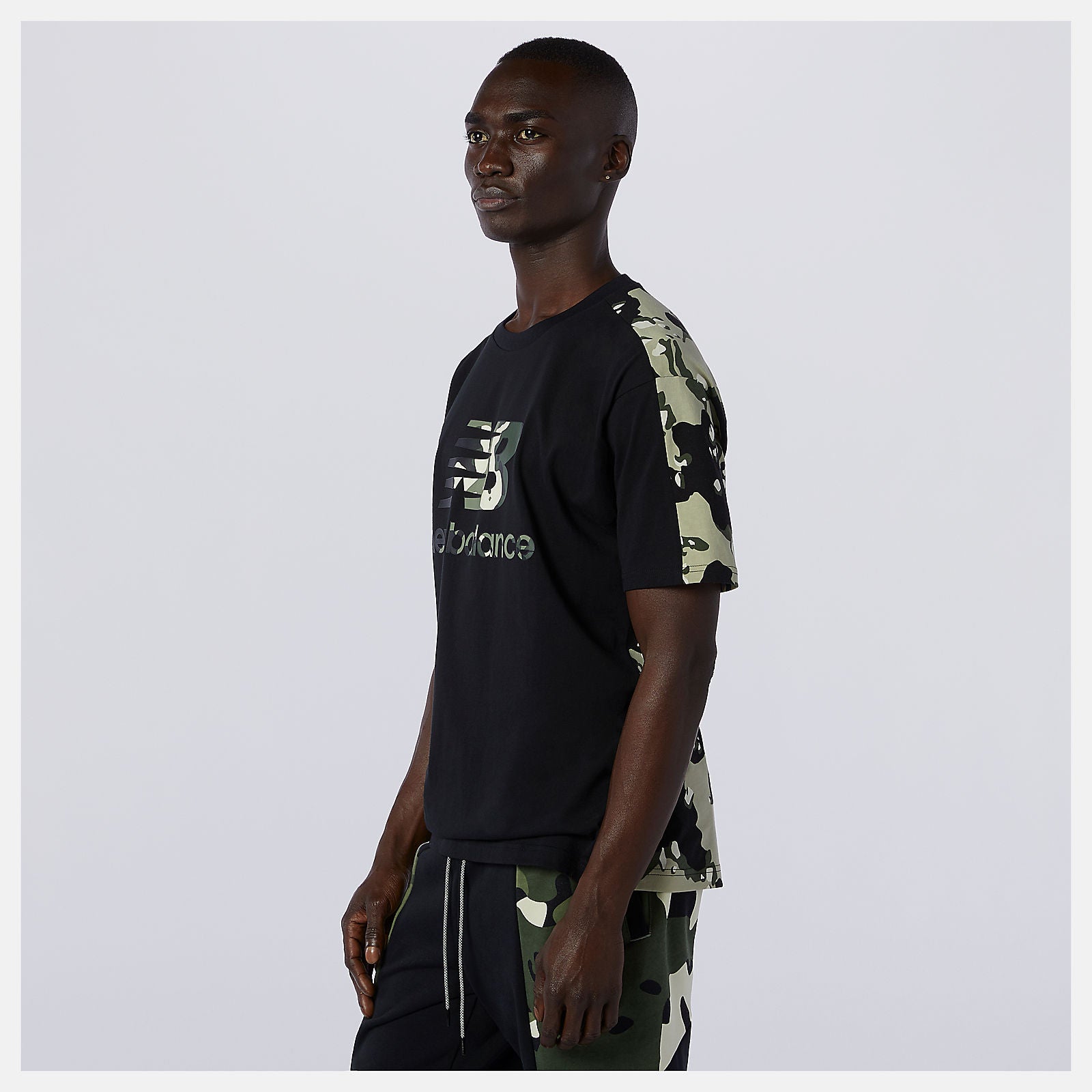 NB Essential Camo Tee / New Balance Men