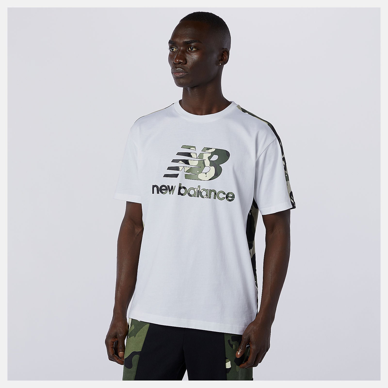 NB Essential Camo Tee / New Balance Men